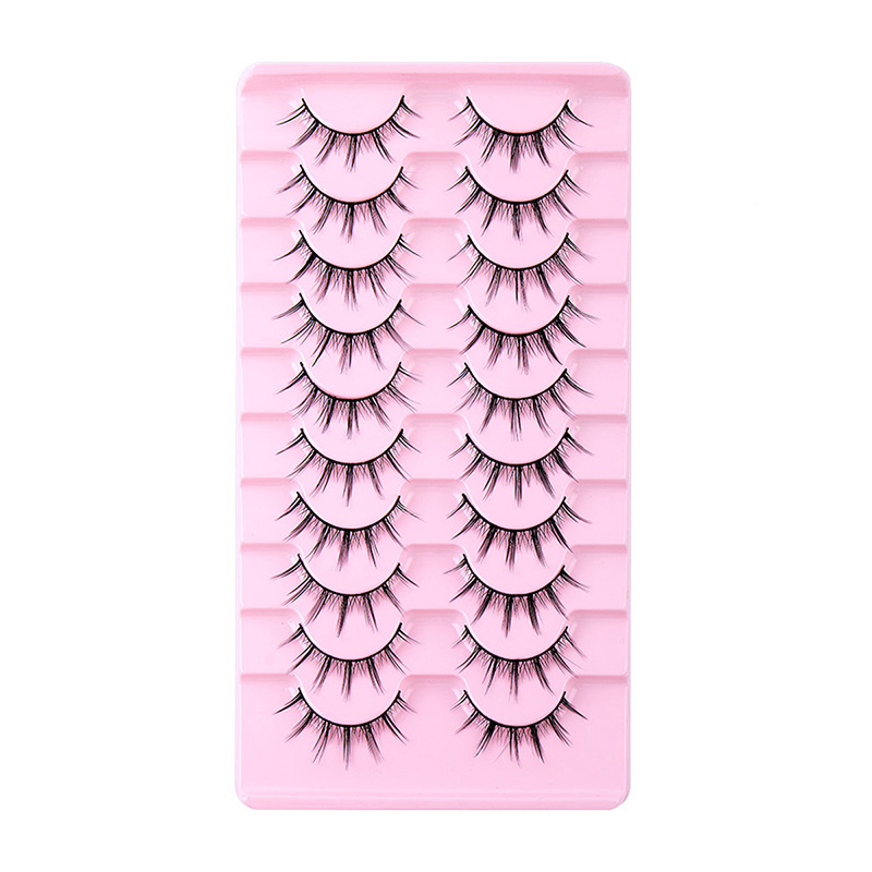 Poison Apple 10 Pairs Natural Glue-on Lashes