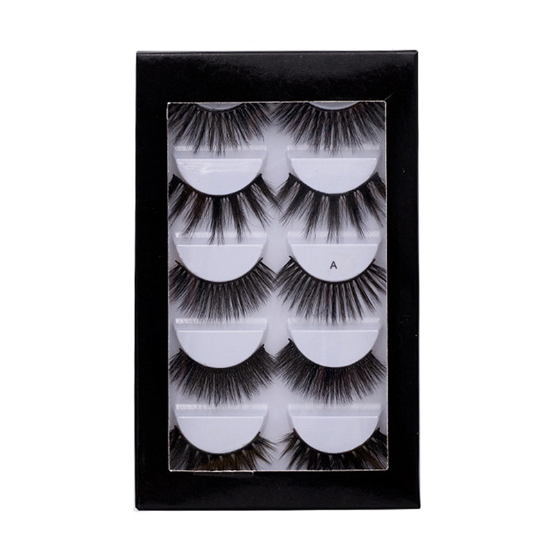 Magic Hour 5 Pairs Natural Glue-on Lashes