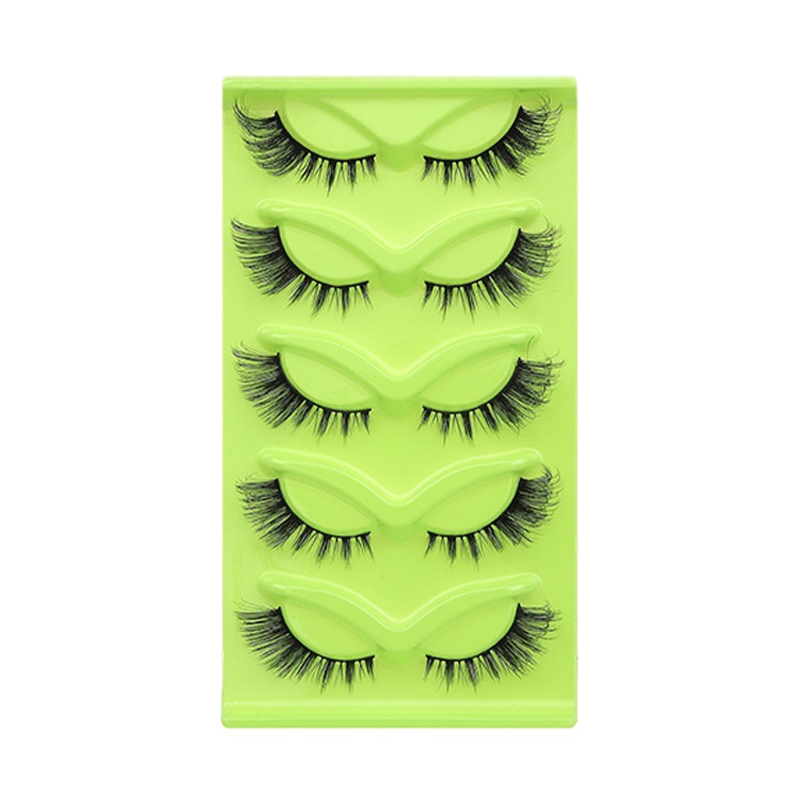 Storm Waltz 5 Pairs Natural Glue-on Lashes