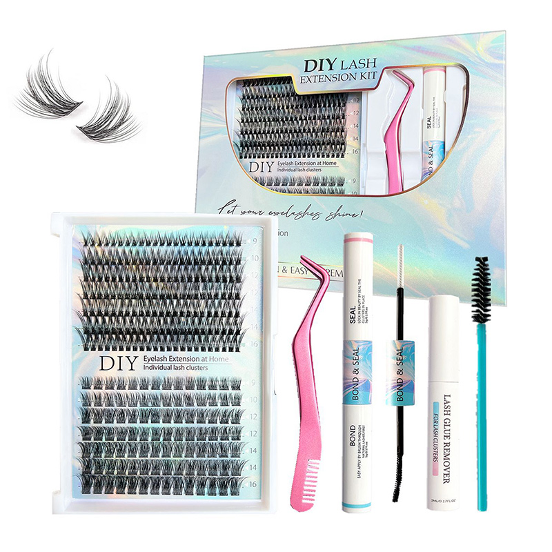 Cloud Nine Segmented Natural Glue-on Eyelashes Set