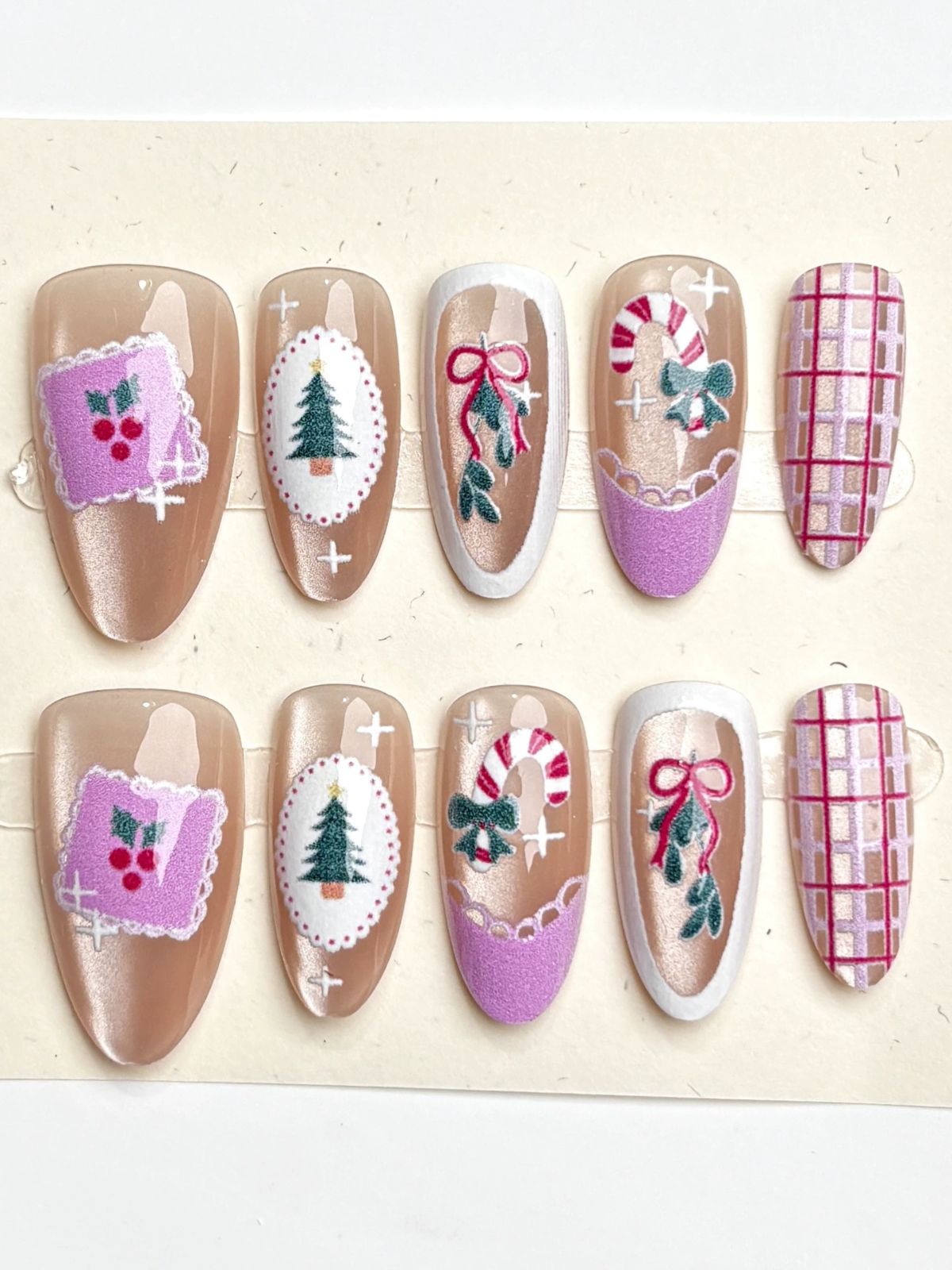 Candy Vibes Pink Nails