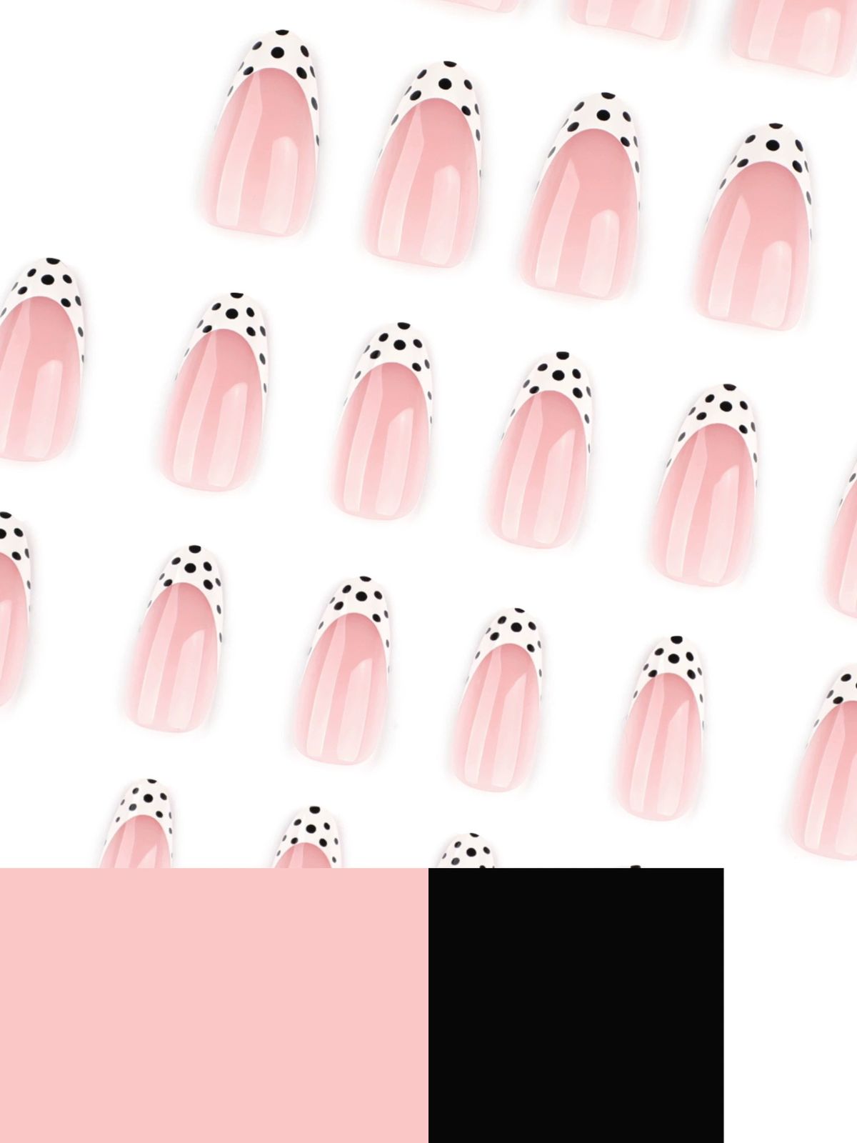 Dotted Darling Pink Nails