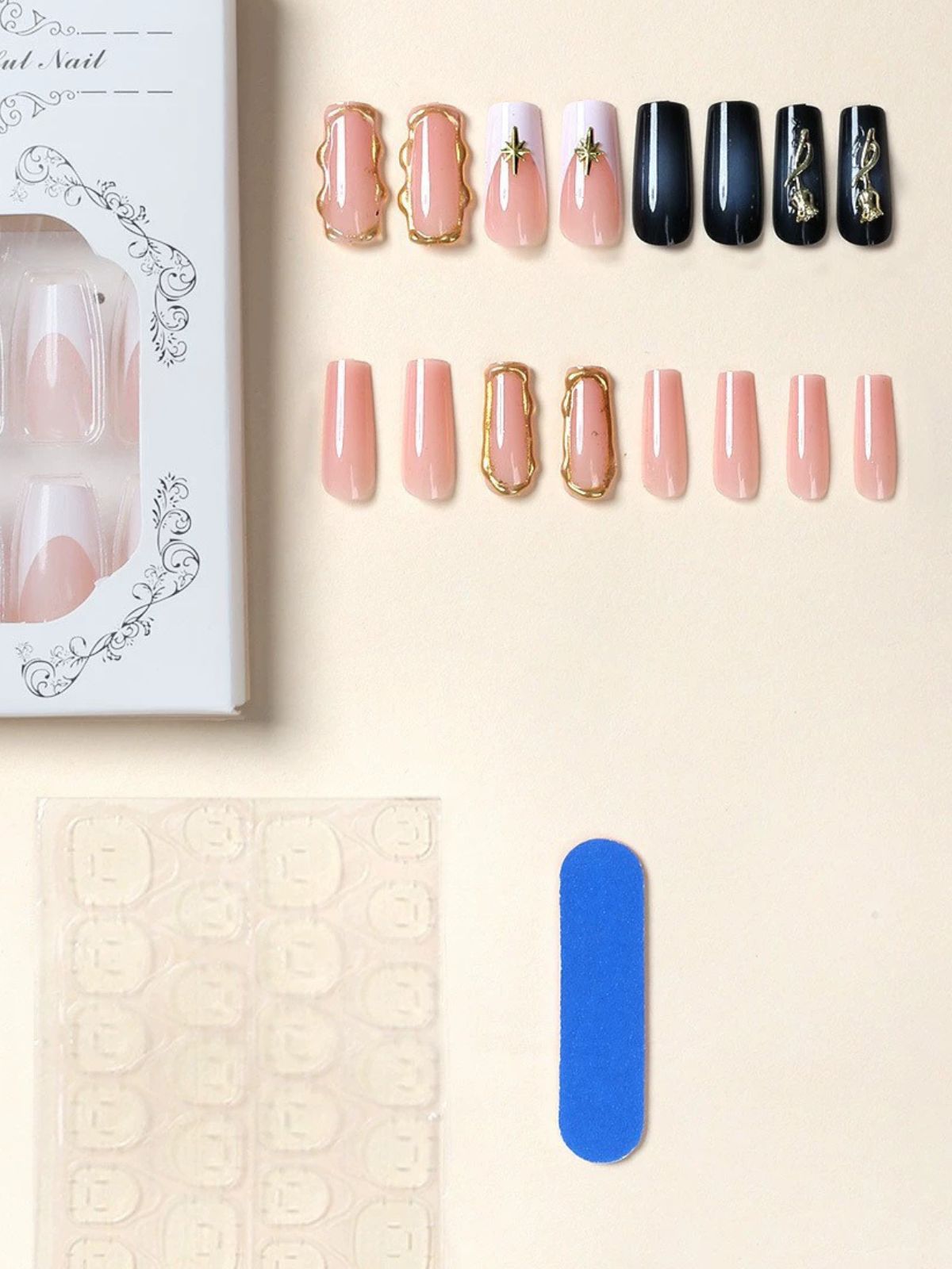 Tulip Garden Multicolor Nails