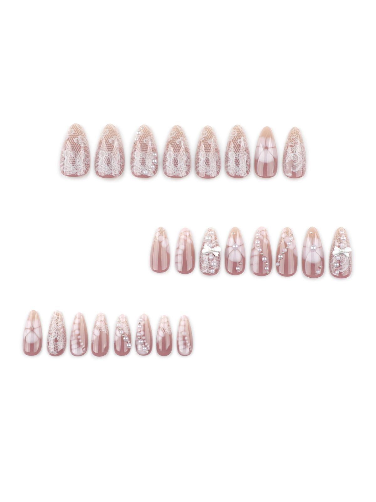 Sherbet Petal Pink Nails