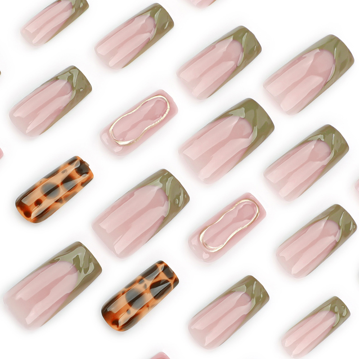 Wild Canvas Multicolor Nails