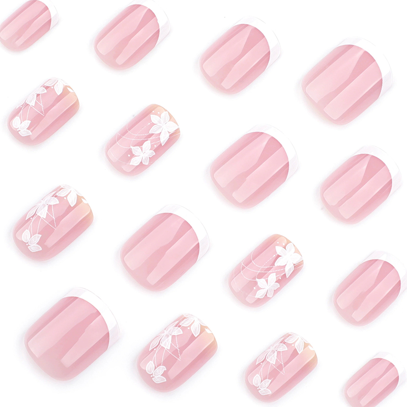 Blossom Pearl Pink Nails