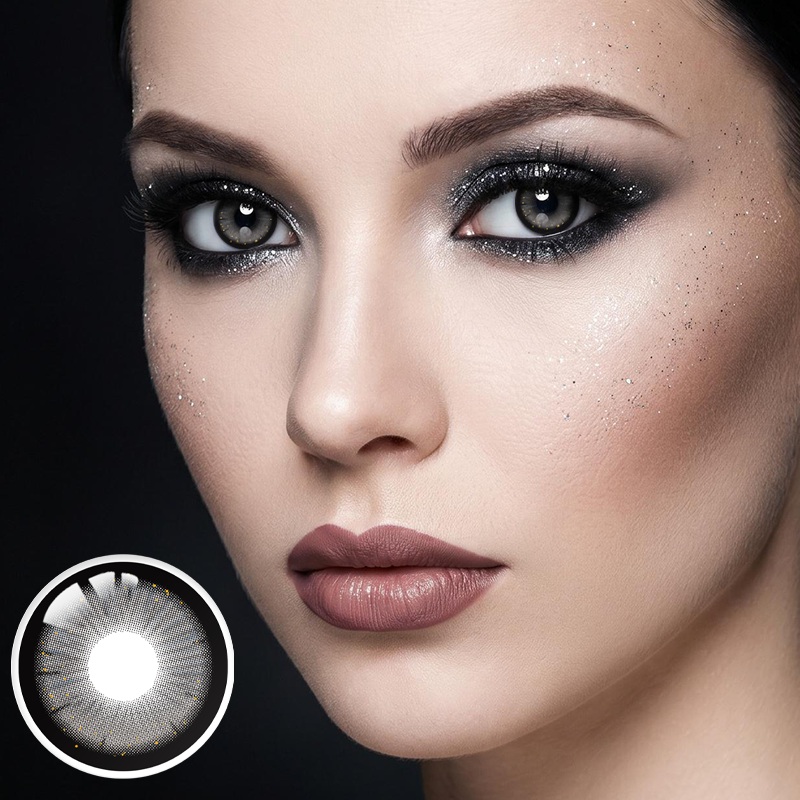 Luminous Abyss Gray 6 Month Contact Lenses | 2 Pcs