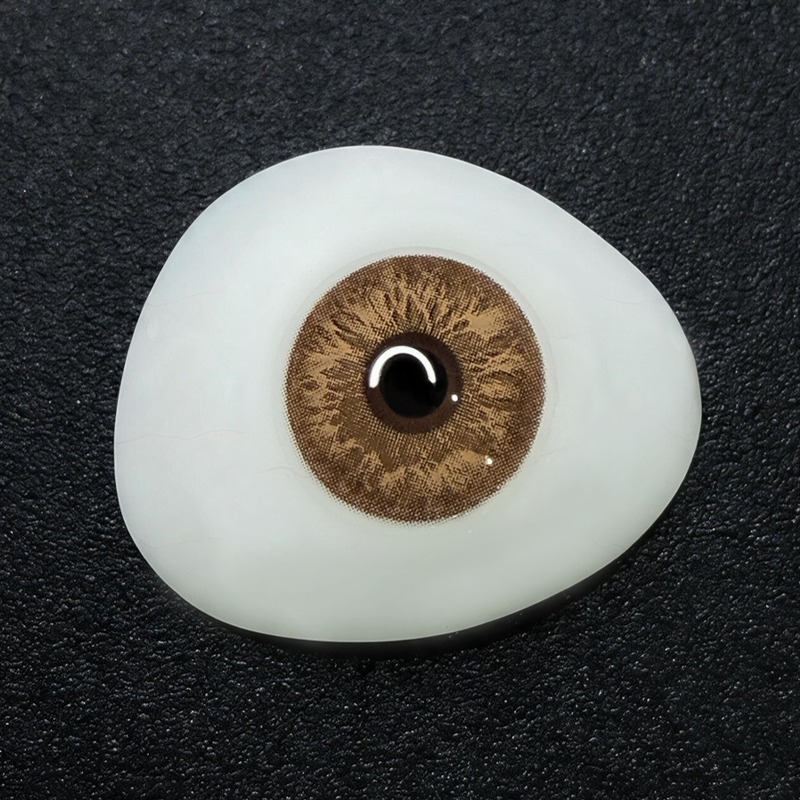 Solar Flare Brown Yearly Contact Lensess | 2 Pcs