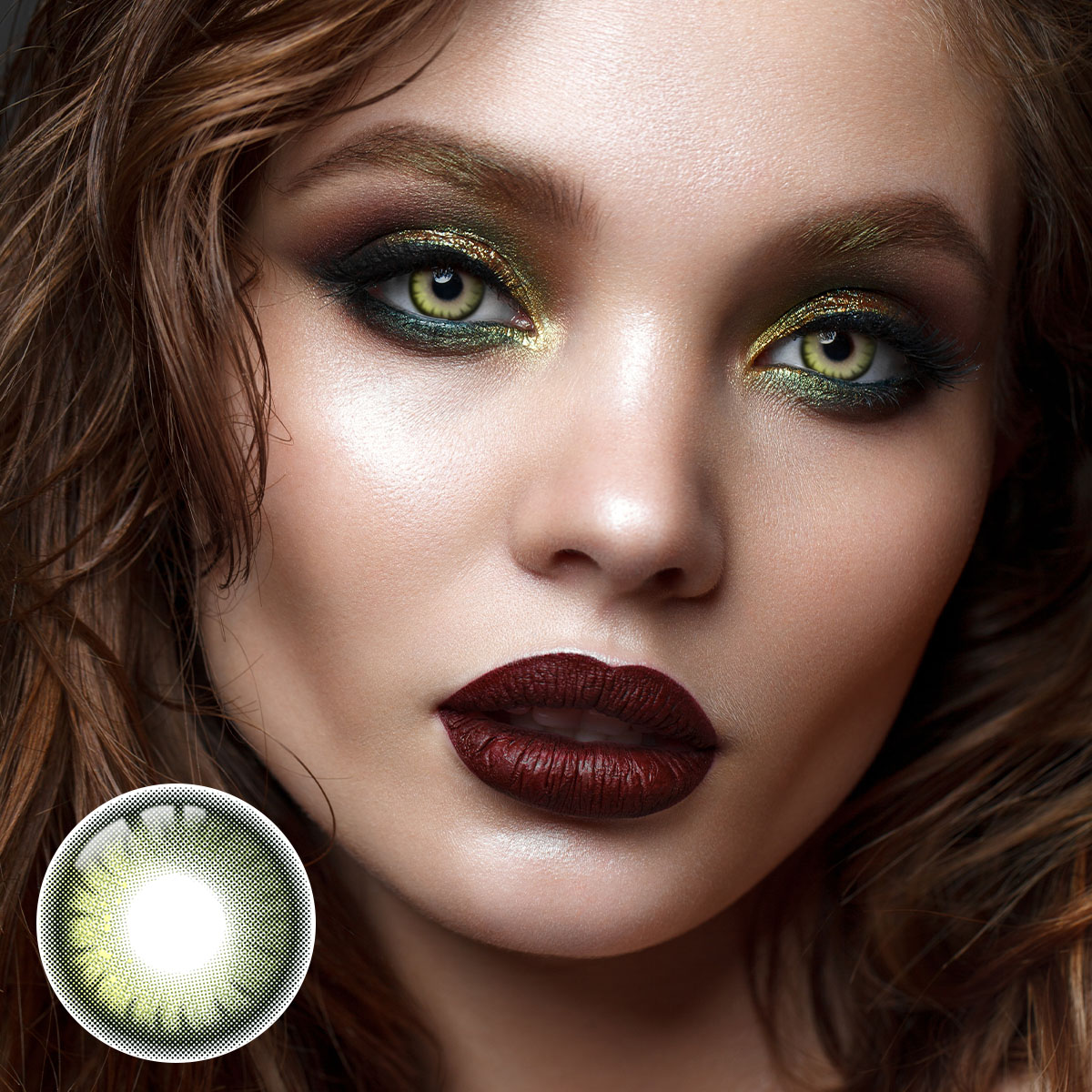 Night Magics Green Yearly Contact Lenses