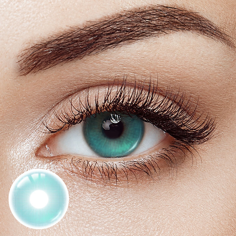 Moonstone Blue Prescription Yearly Contact Lenses