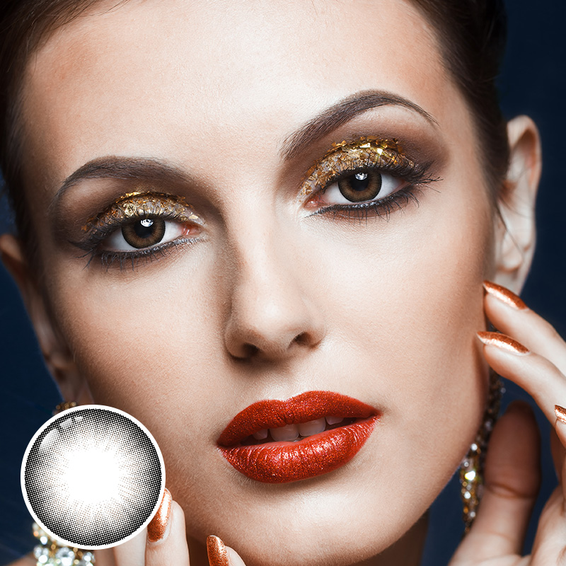 Pear Brown Daily Contact Lenses | 10 Pcs