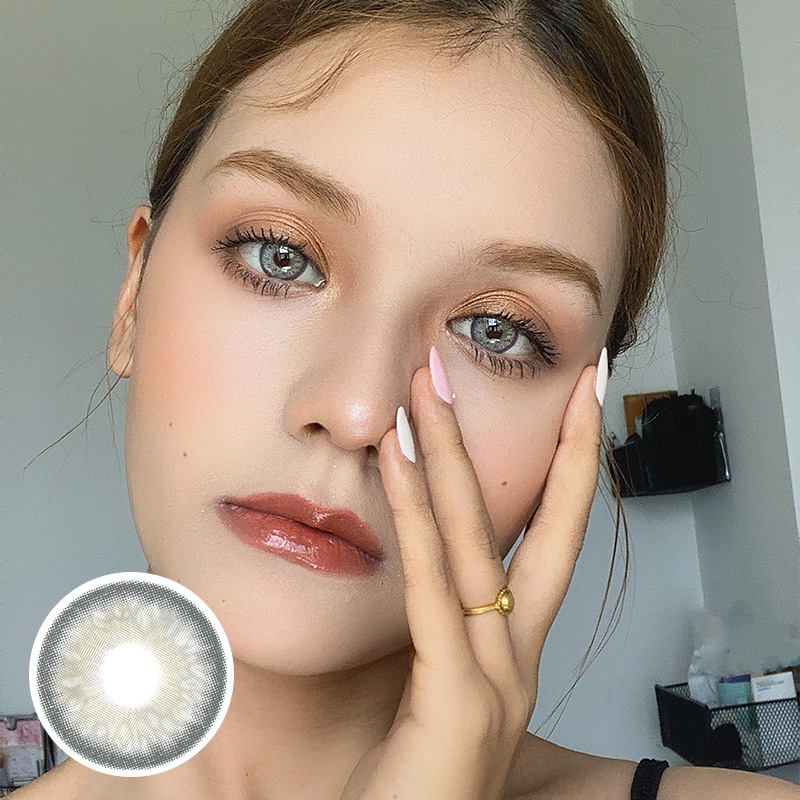 Temptation Gray Yearly Contact Lenses