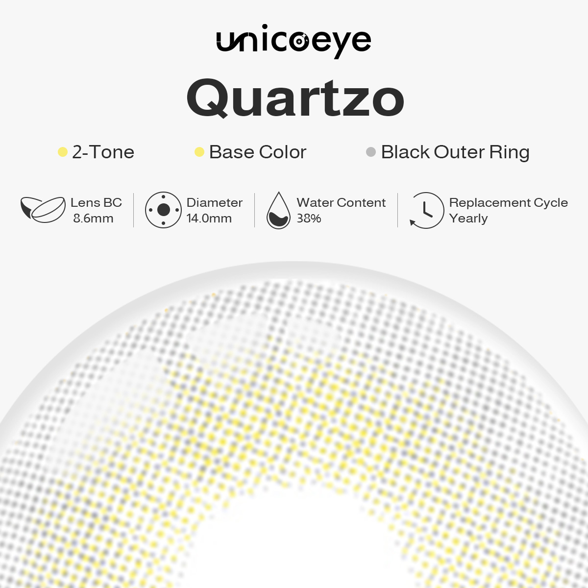 Quartzo Yearly Contact Lenses