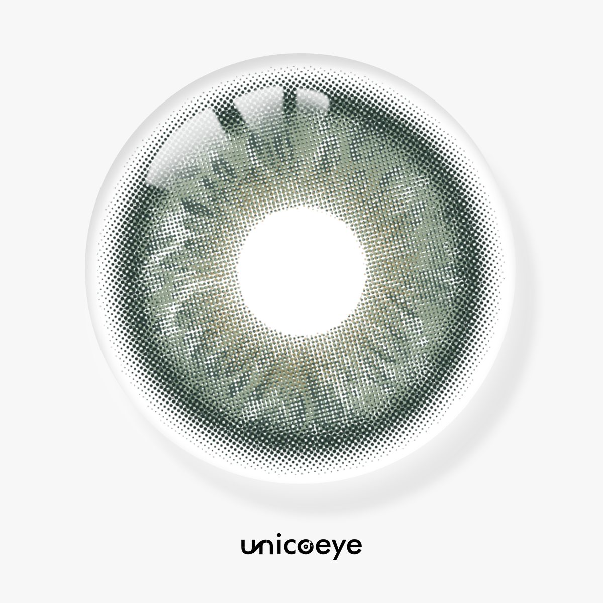 Kitsune Glow Green 6 Months Contact Lenses | 2 Pcs