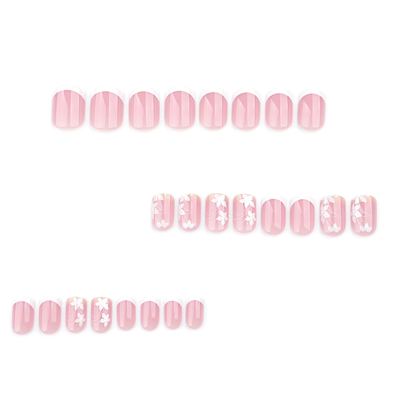 Blossom Pearl Pink Nails