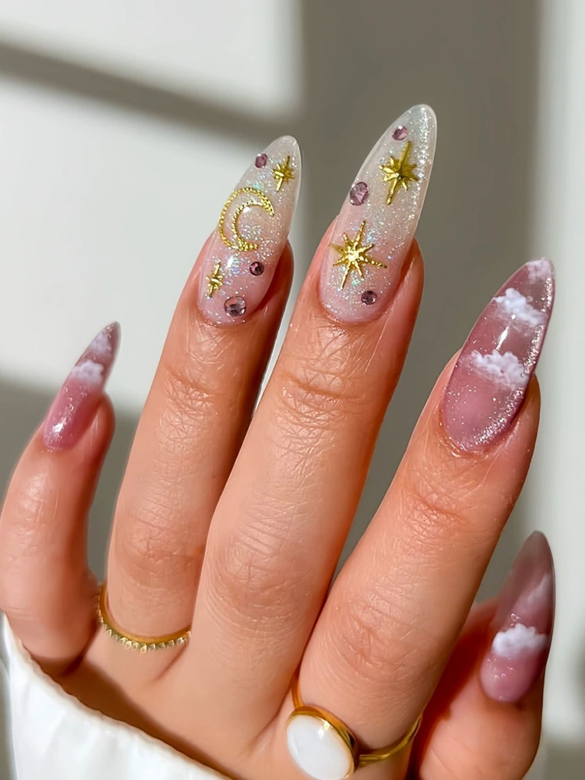 Luna Rose Pink Nails