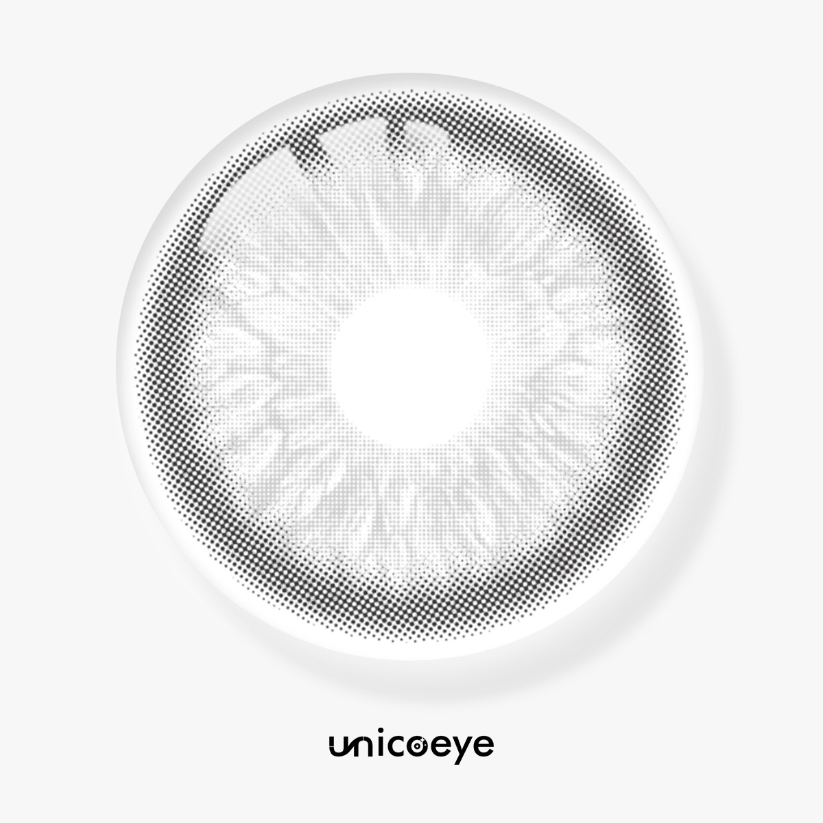 Love Letter Grey Yearly Contact Lenses | 2 Pcs