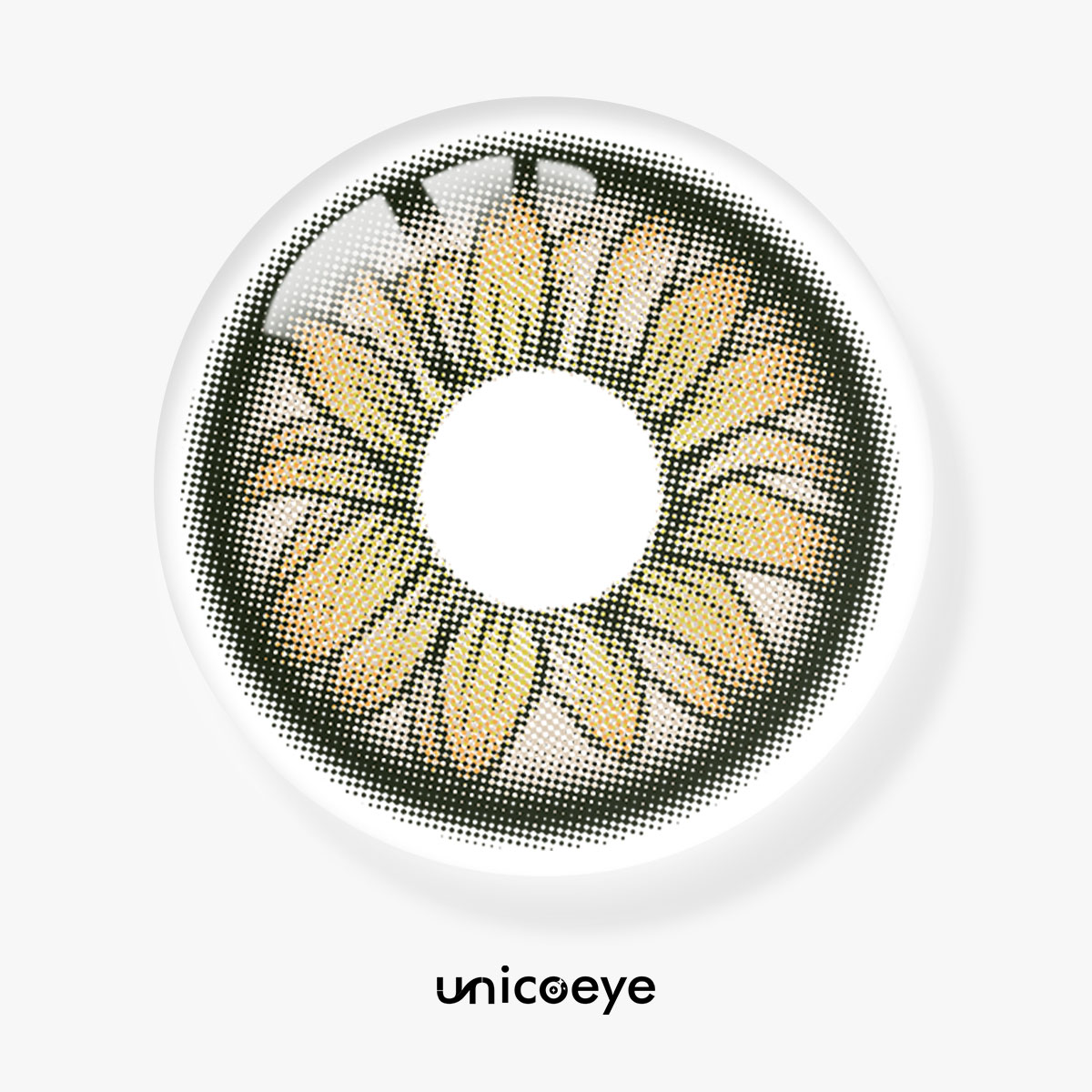 MoonDaisy Brown Prescription Yearly Contact Lenses | 2 Pcs