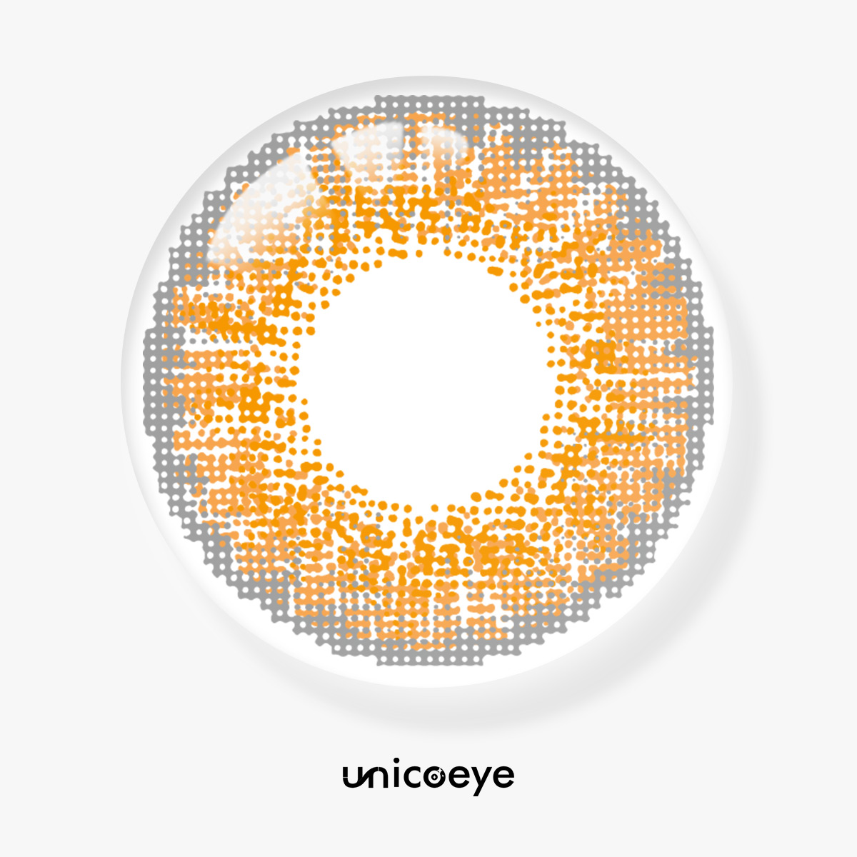 Glitch Brown 6 Months Contact Lenses | 2 Pcs