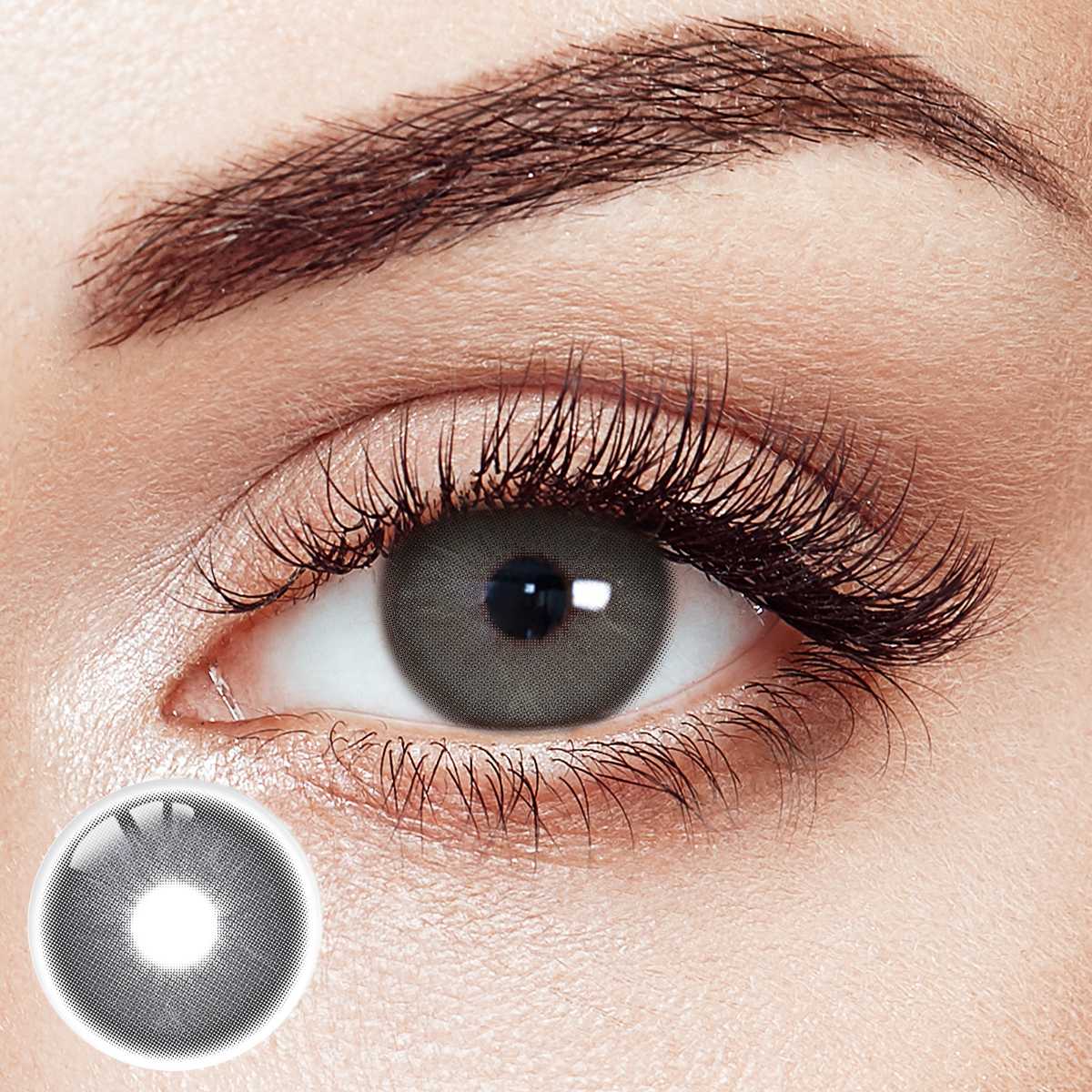 Arctic Slate Gray Yearly Contact Lenses | 2 Pcs