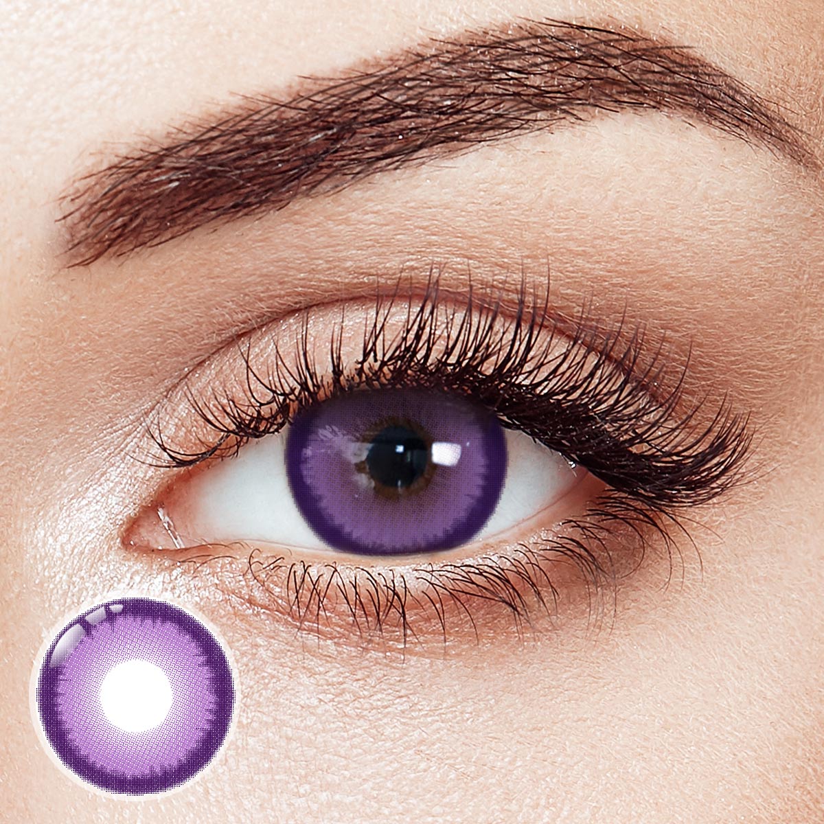 [Pre-Sale] HaloPop Purple 6 Months Contact Lenses | 2 Pcs