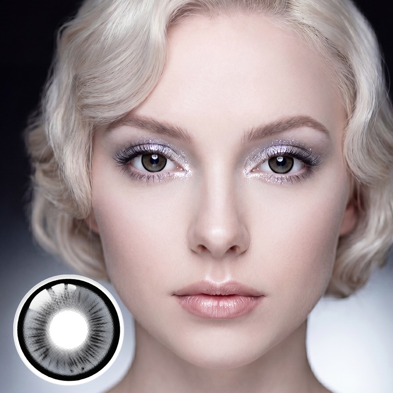 Oreo Gray 6 Month Contact Lenses | 2 Pcs