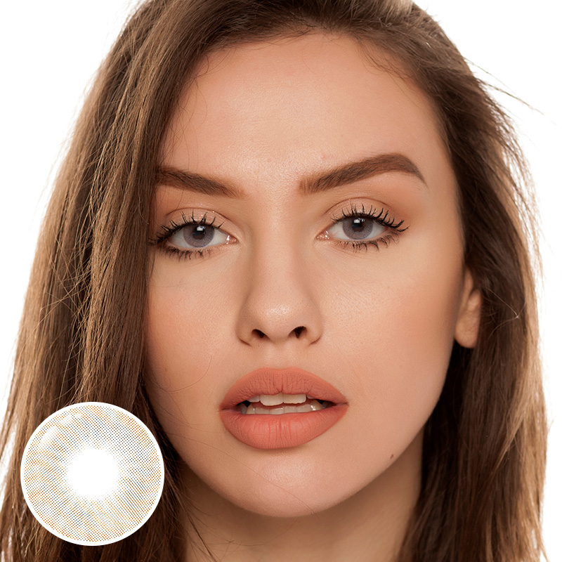 Marble Brown Daily Contact Lenses | 10 Pcs