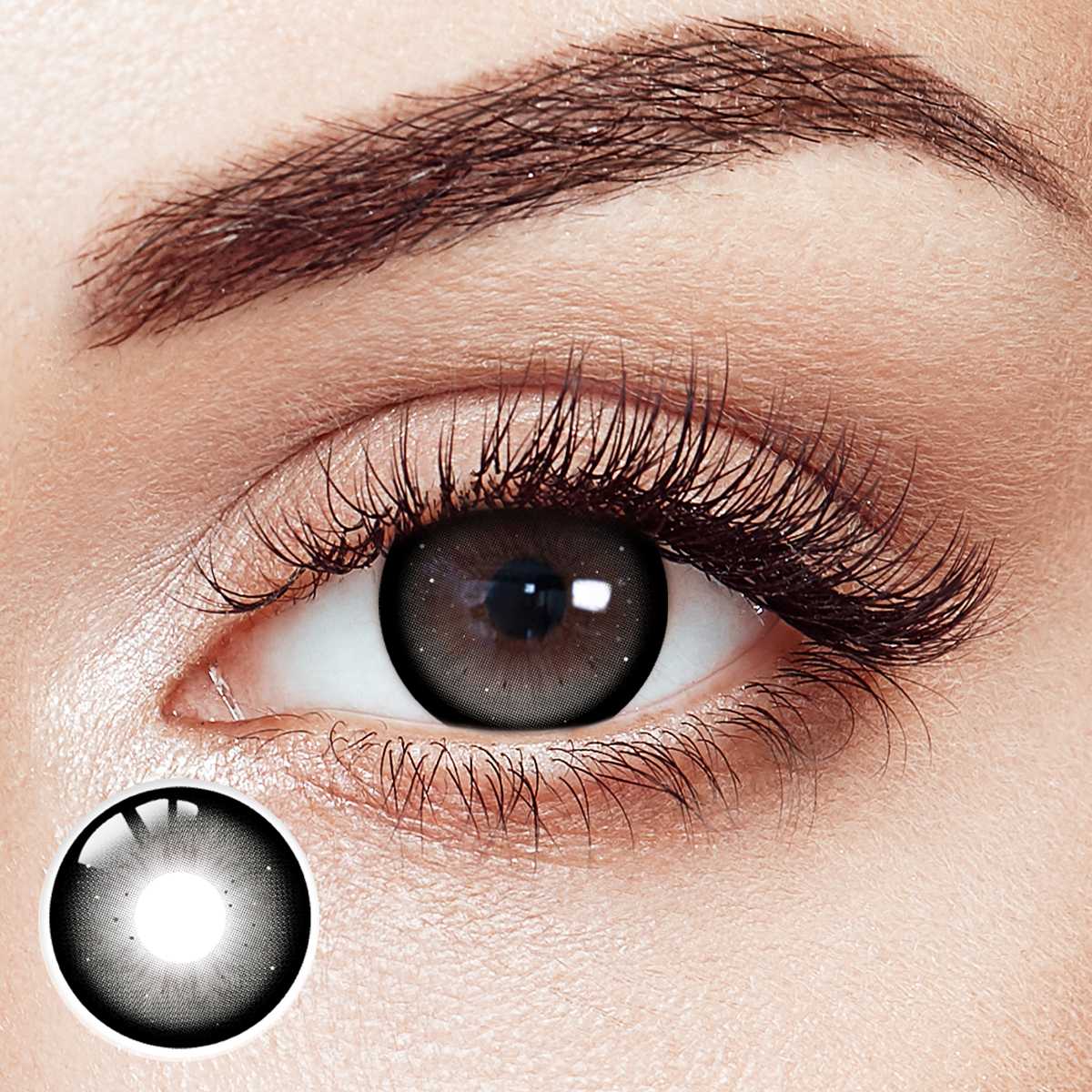Miss Lola Black 6 Month Contact Lenses| 2 Pcs