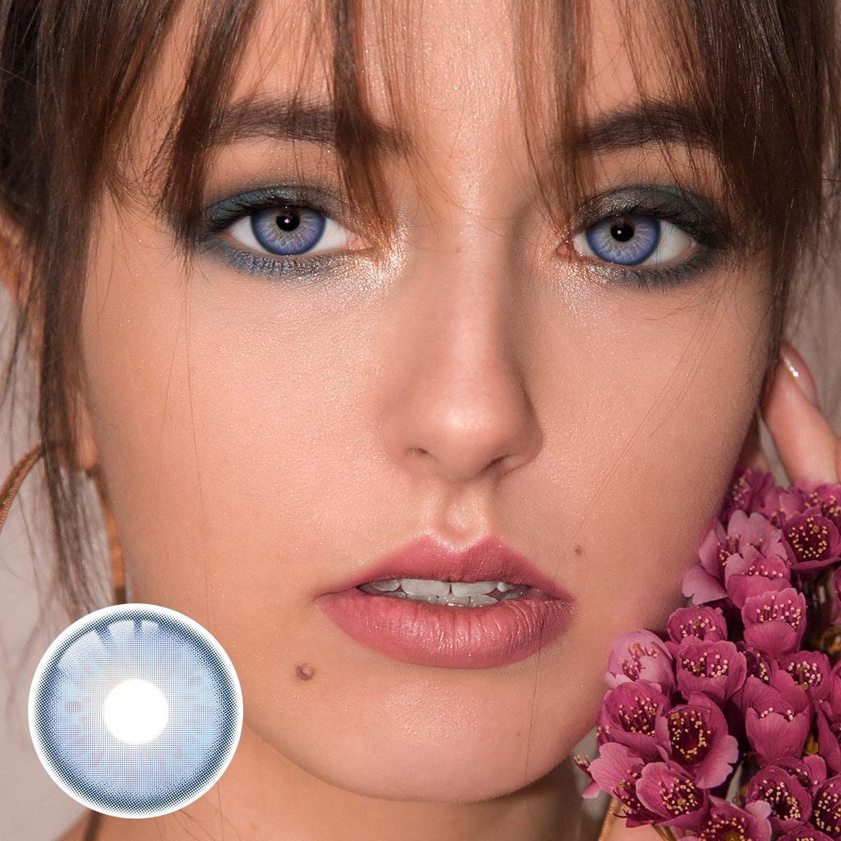 Madrid Purple Prescription Yearly Contact Lenses