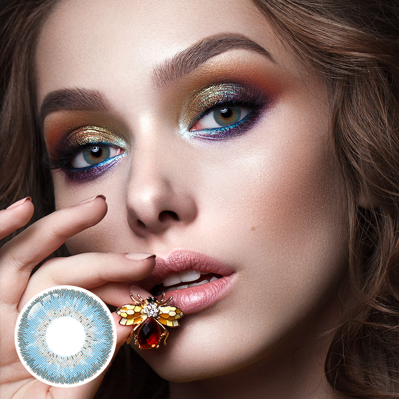 Reed Blue 6 Months Contact Lenses | 2 Pcs