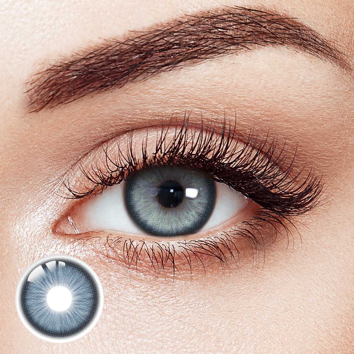 Najia Blue 6 Months Contact Lenses | 2 Pcs