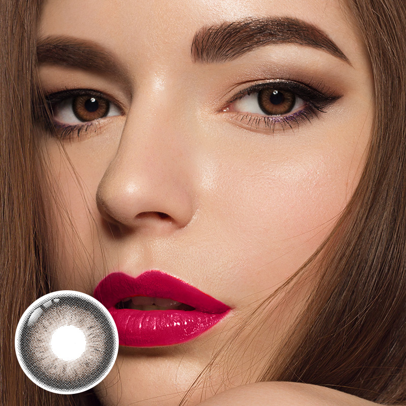Ginger Lily Brown Daily Contact Lenses | 10 Pcs