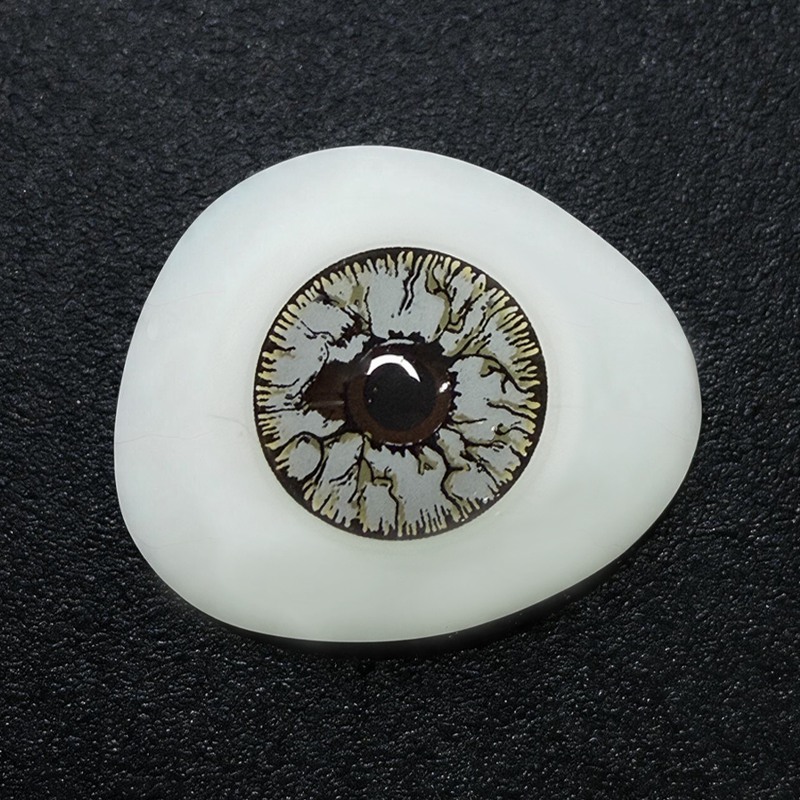 Thunder Silver Gray Costume Yearly Contact Lenses | 2 Pcs
