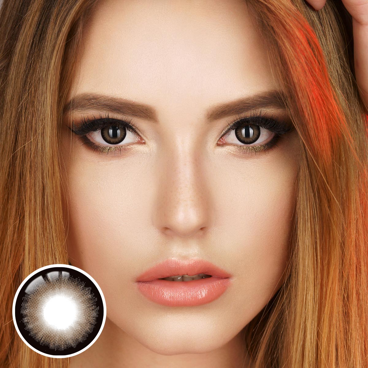 Ravenwood Brown Yearly Contact Lenses