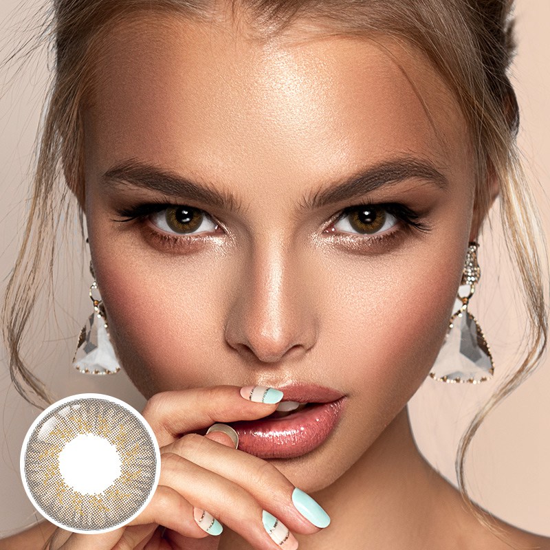 Golden Bite Brown 6 Months Contact Lenses | 2 Pcs