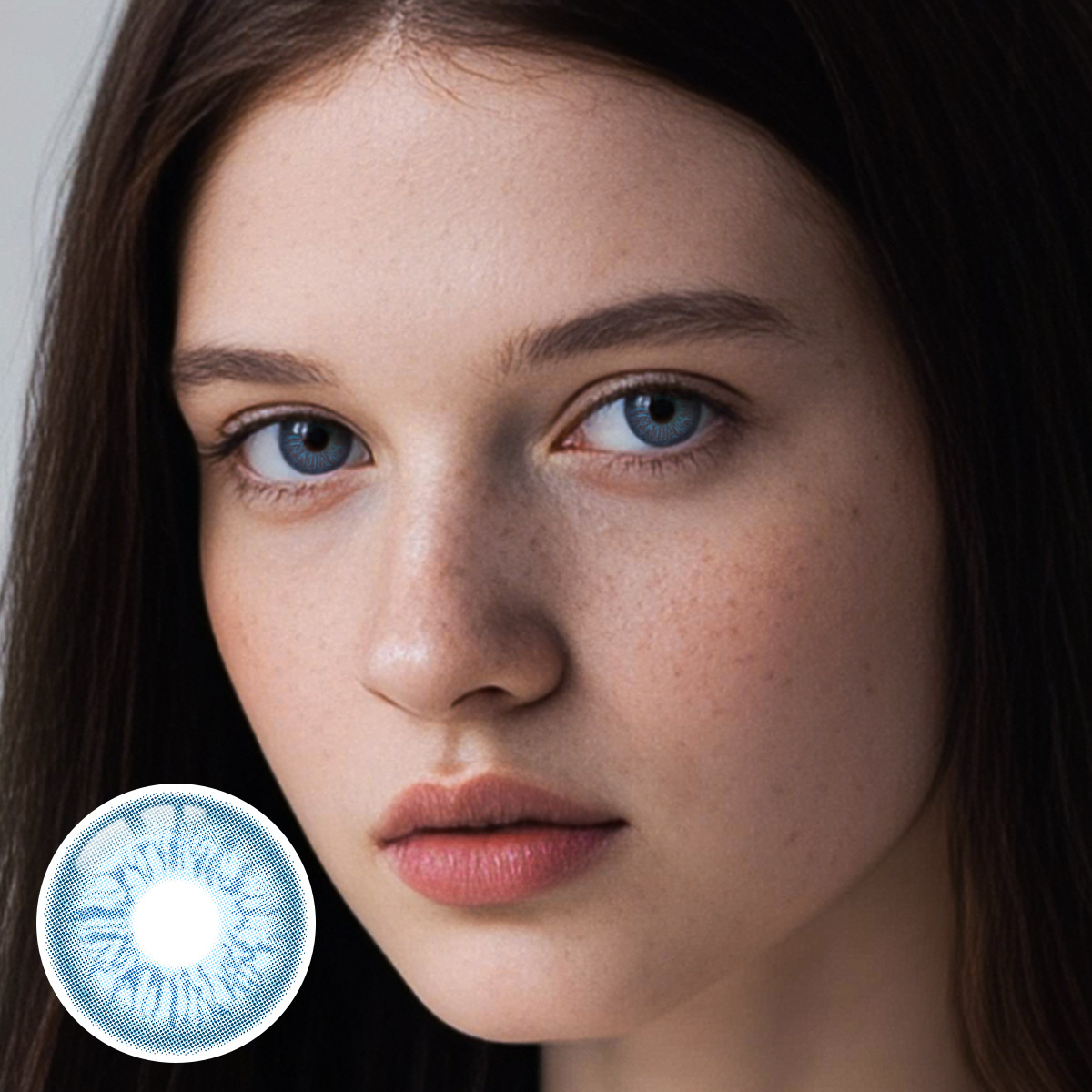 Syrup Blue 6 Months Contact Lenses