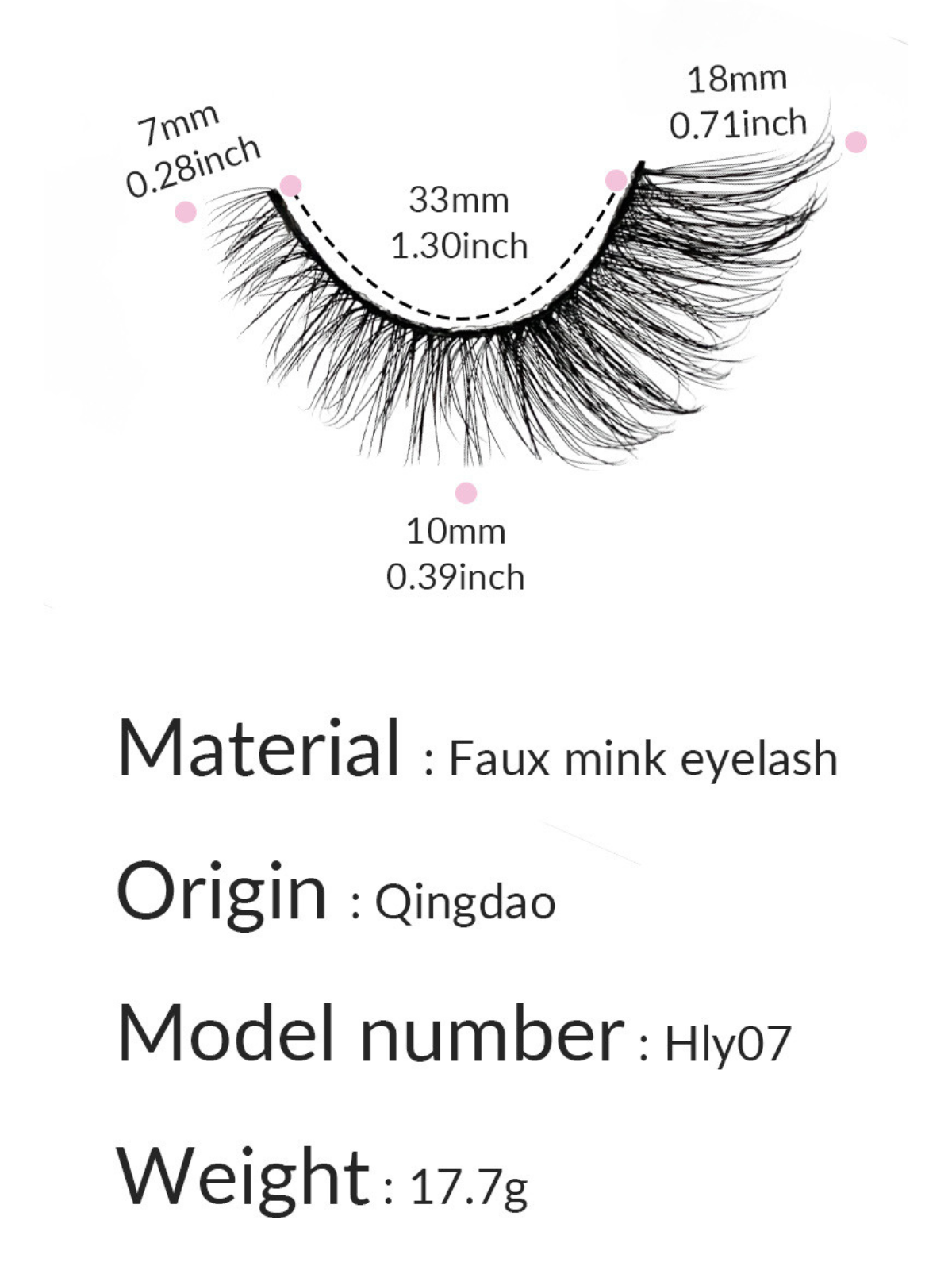 Black Pearl 5 Pairs Natural Lashes