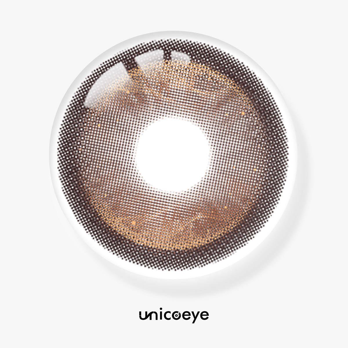 Gilded Tides Brown Prescription Yearly Contact Lenses | 2 Pcs