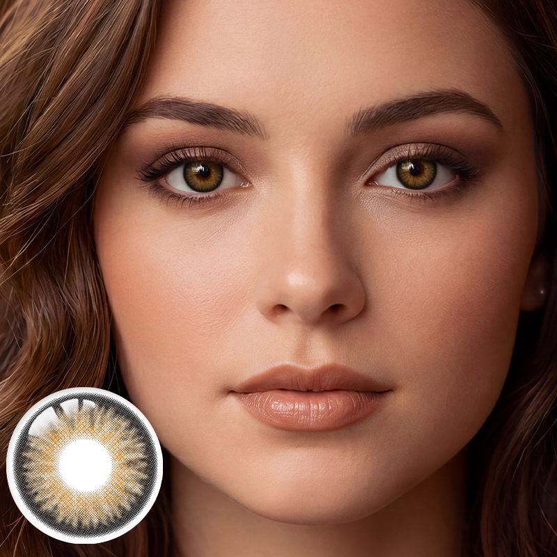 Mocha Mystique Brown 6 Month Contact Lenses | 2 Pcs