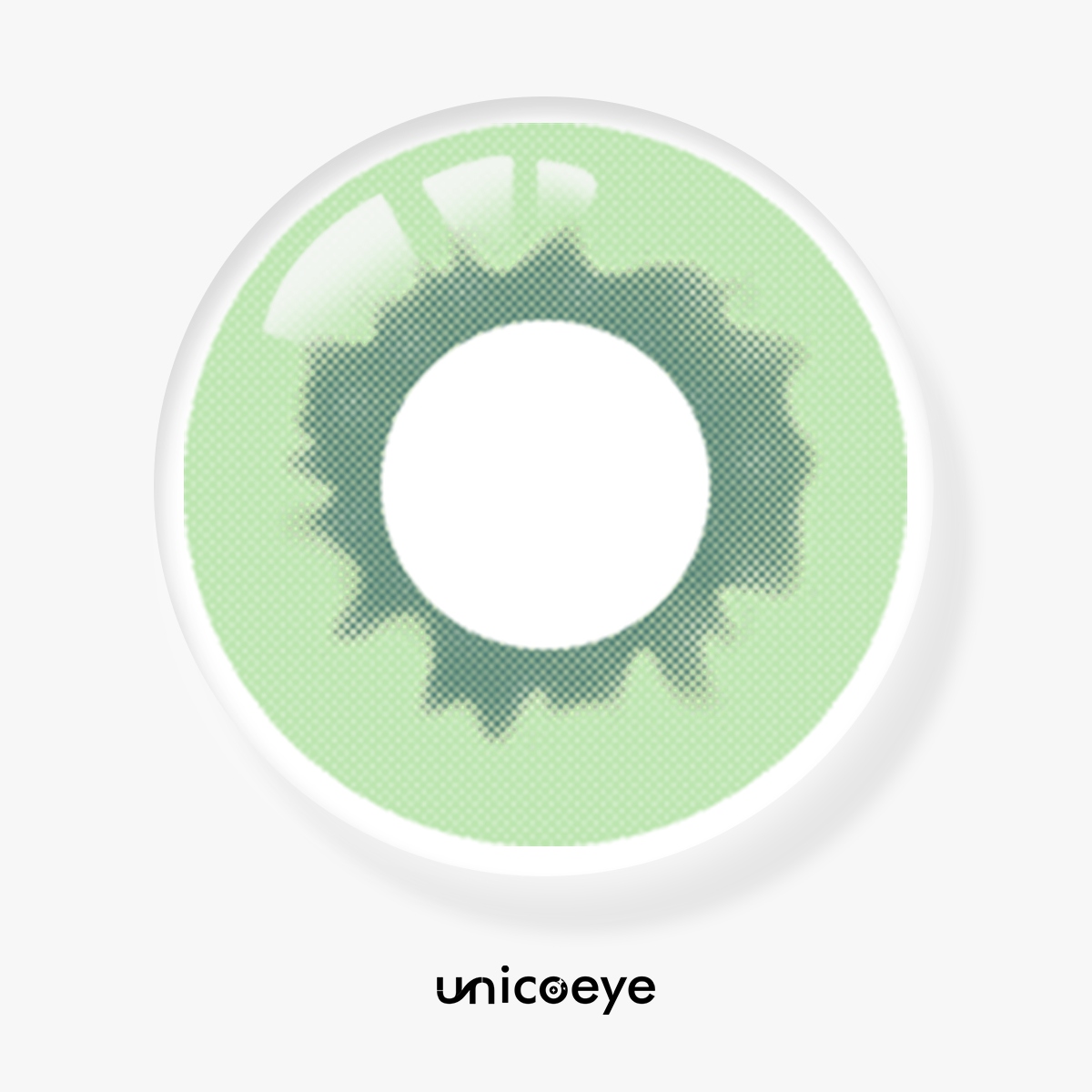 Silent Grove Sage Green Costume Yearly Contact Lenses | 2 Pcs