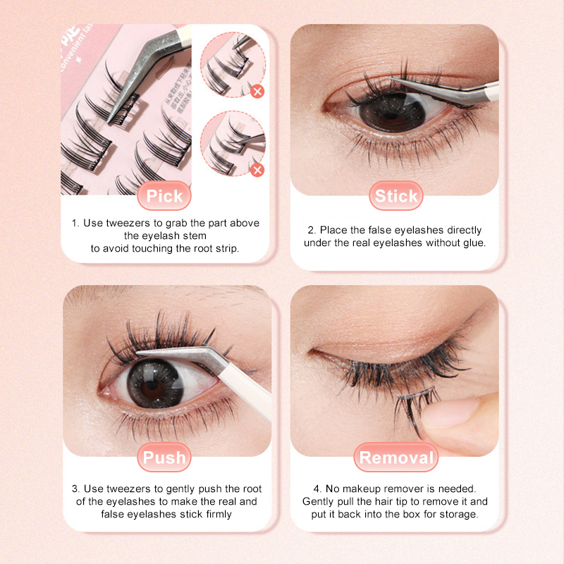 Ivory Grace Segmented Natural Lashes