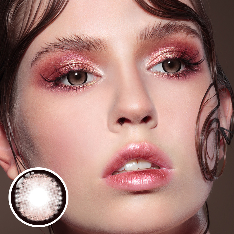 Frame Red Prescription 6 Months Contact Lenses | 2pcs