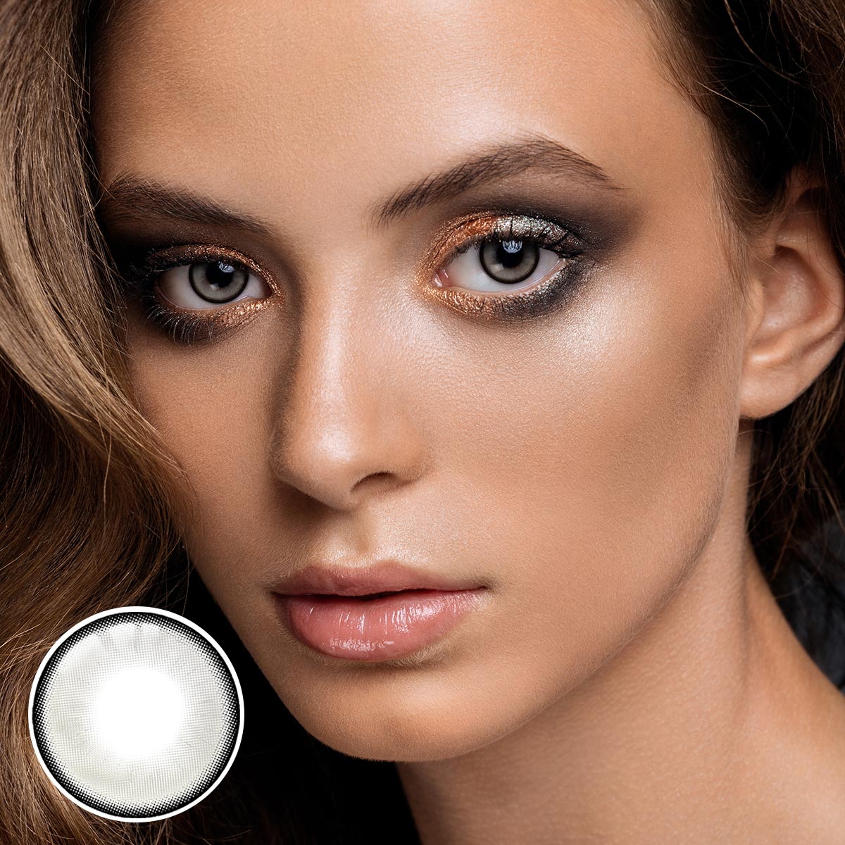 Silken Gray Yearly Contact Lenses