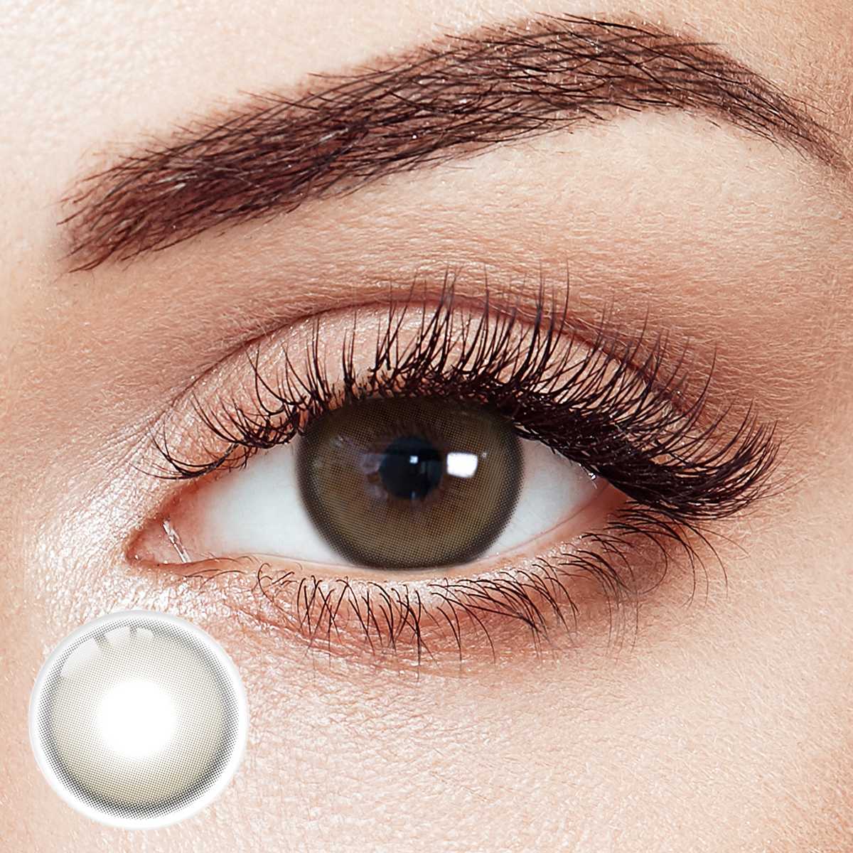 Comic Haze Green Monthly Contact Lenses | 2 Pcs