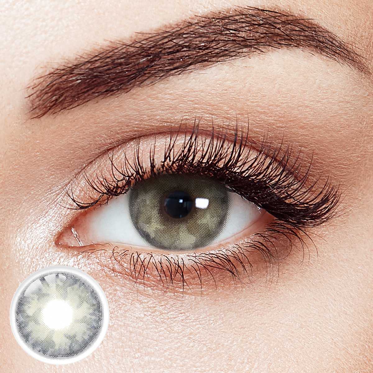 Butterfly Fairy Grey 6 Month Contact Lenses | 2 Pcs