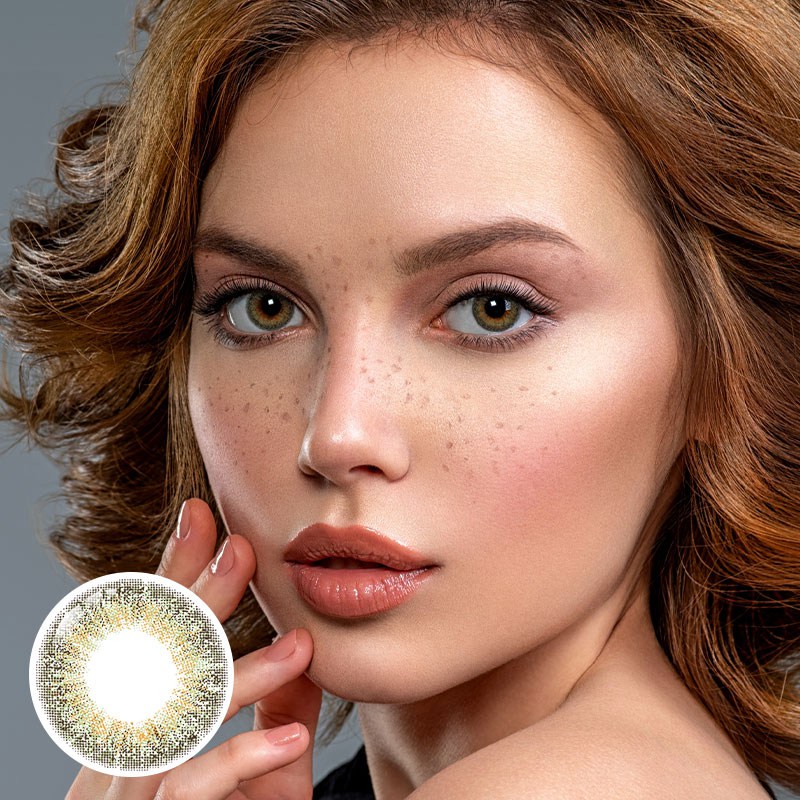 Whirlwind Brown 6 Months Contact Lenses | 2 Pcs