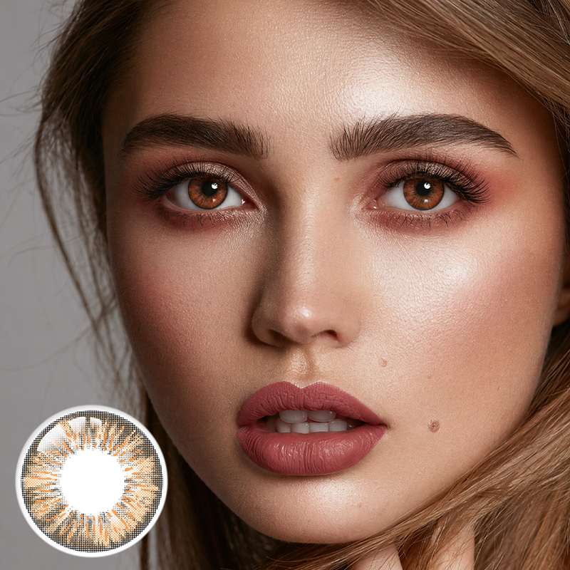 Radiant Hazel 6 Months Contact Lenses | 2 Pcs