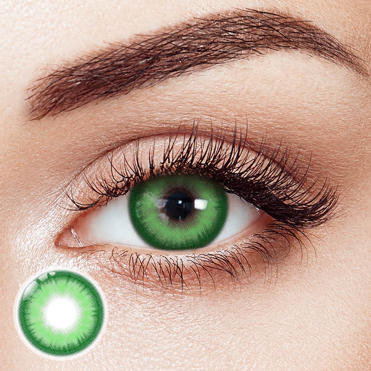 Green Contacts – Unicoeye® | Colored Contact Lenses
