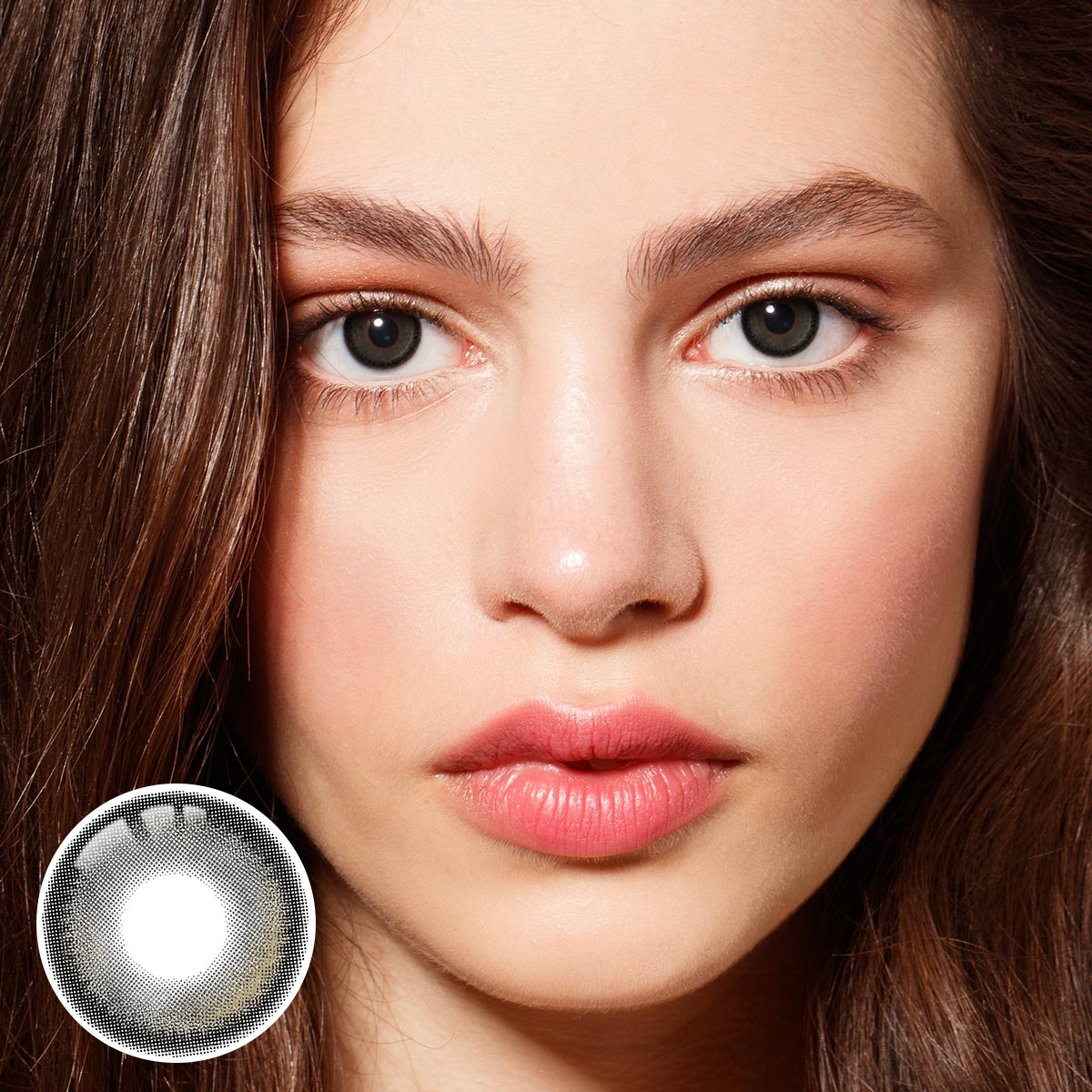 Pewter Black Yearly Contact Lenses