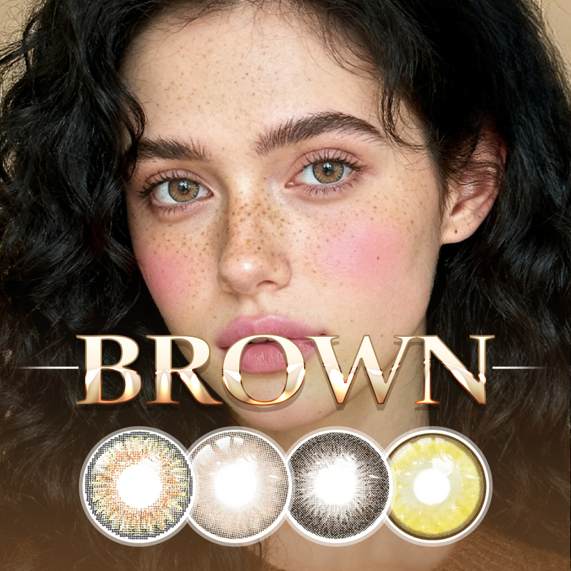 Brown Contacts